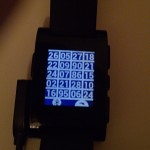 Pebble charging with cable