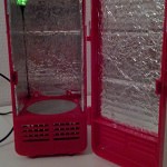 mini fridge is cooling