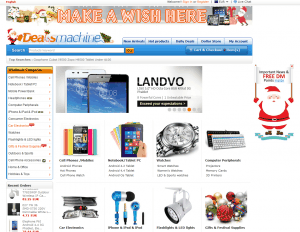 screenshot website dealsmachine