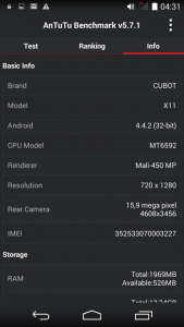 cubot-x11-antutu phone details